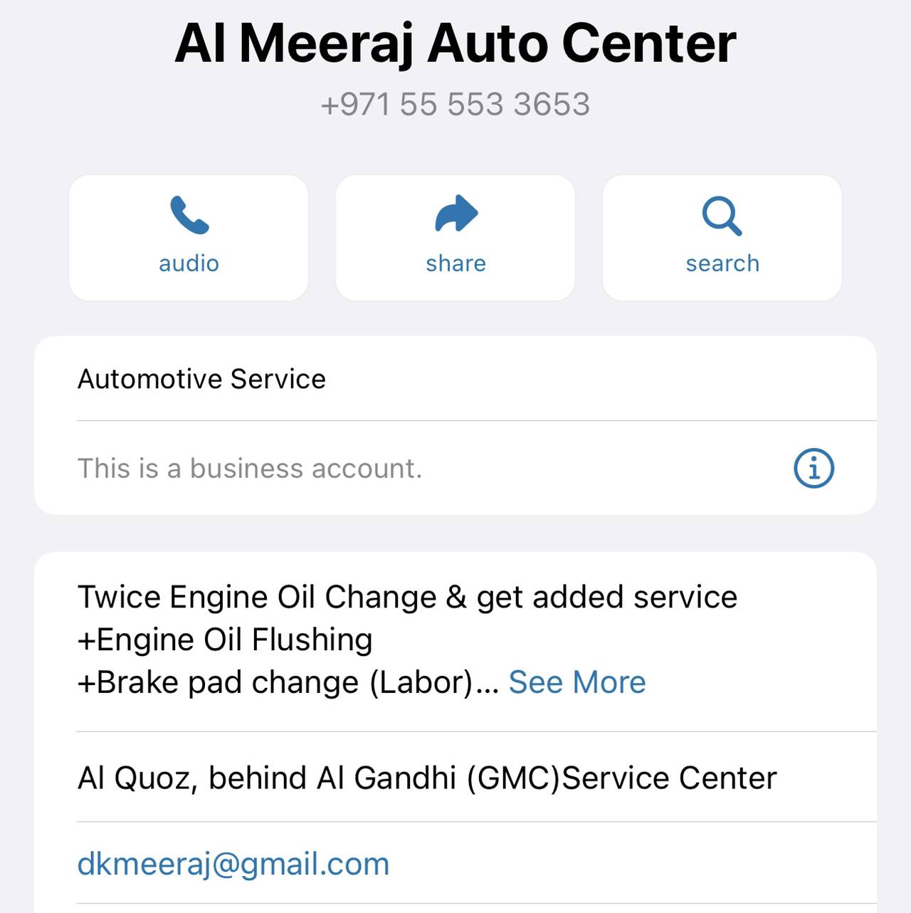 Al Meeraj Auto Center logo