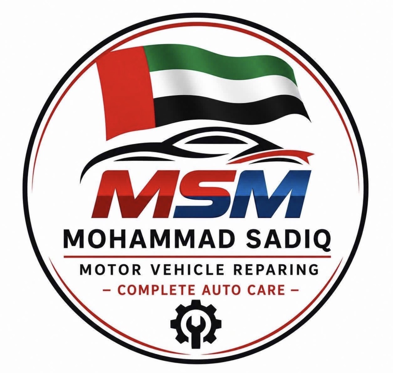 MS Motor (Mohammad Sadiq Motor Vehicle Repairing) logo